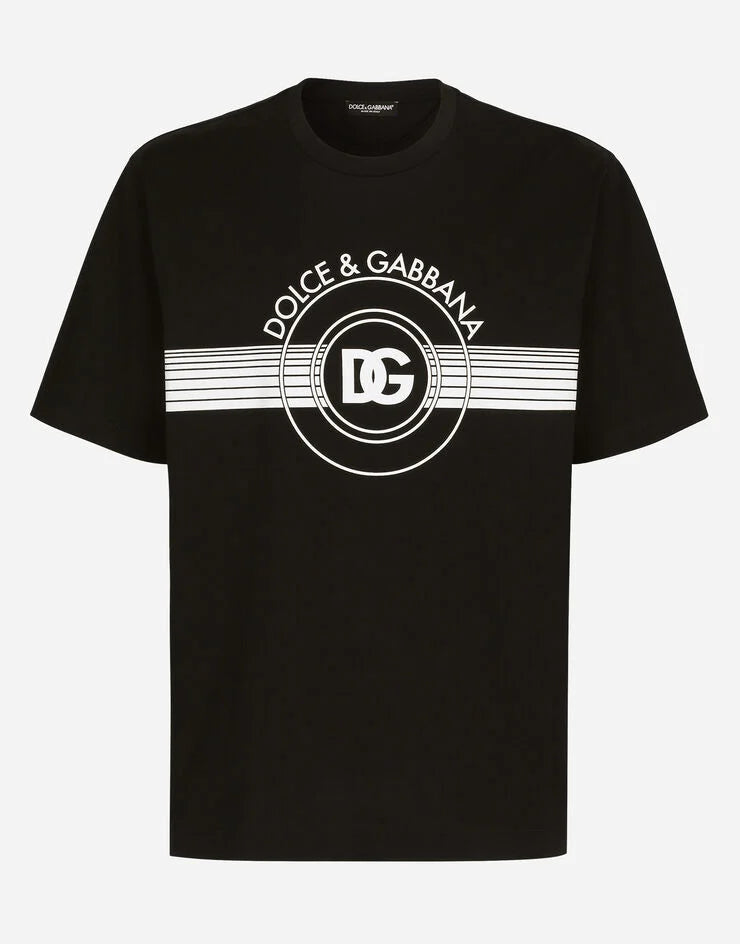 DOLCE&GABBANA T-shirt in cotone con stampa