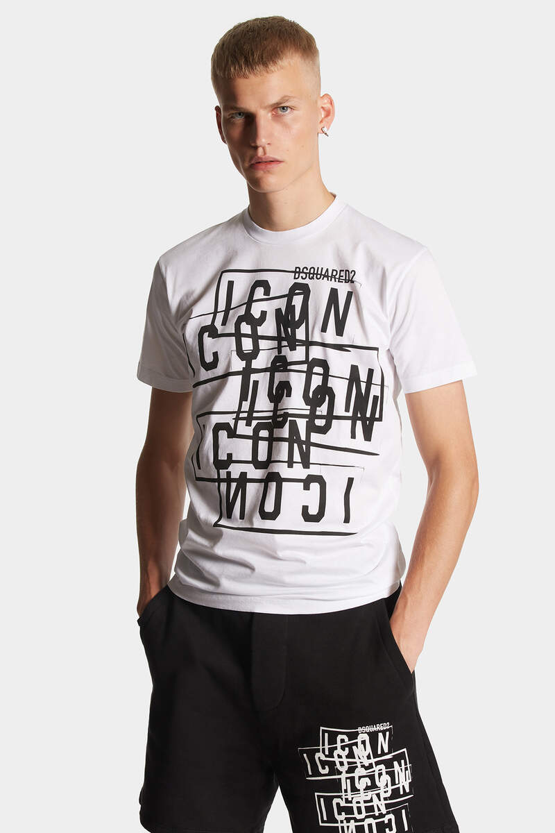 DSQUARED2  T-shirt Icon Stamps Cool Fit