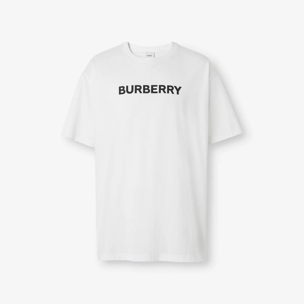BURBERRY T-shirt oversize in cotone con logo
