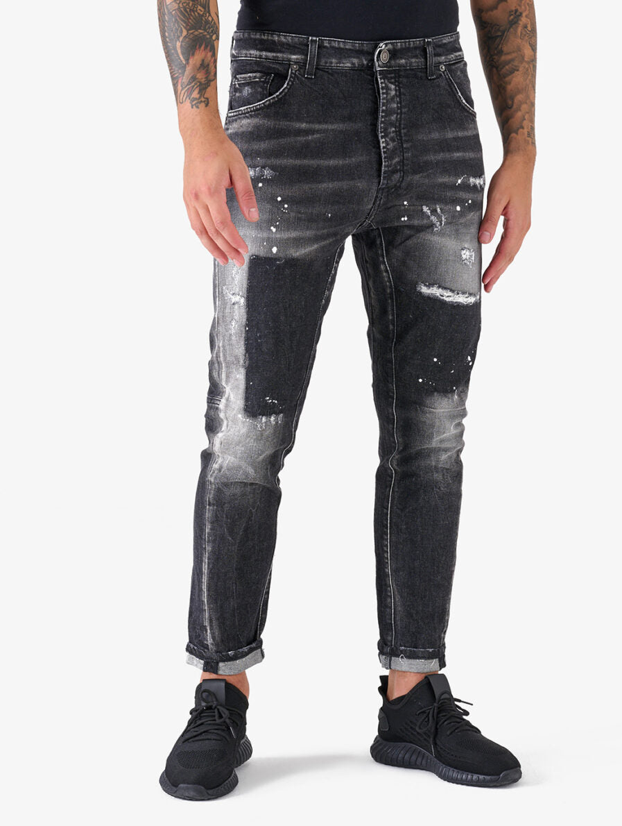 PATRIOT DENIM COUTURE JEANS  UOMO CARROT NEW COLLECTION FW 22/23